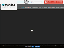 Tablet Screenshot of mondea.nl