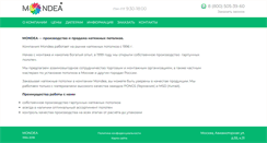 Desktop Screenshot of mondea.org
